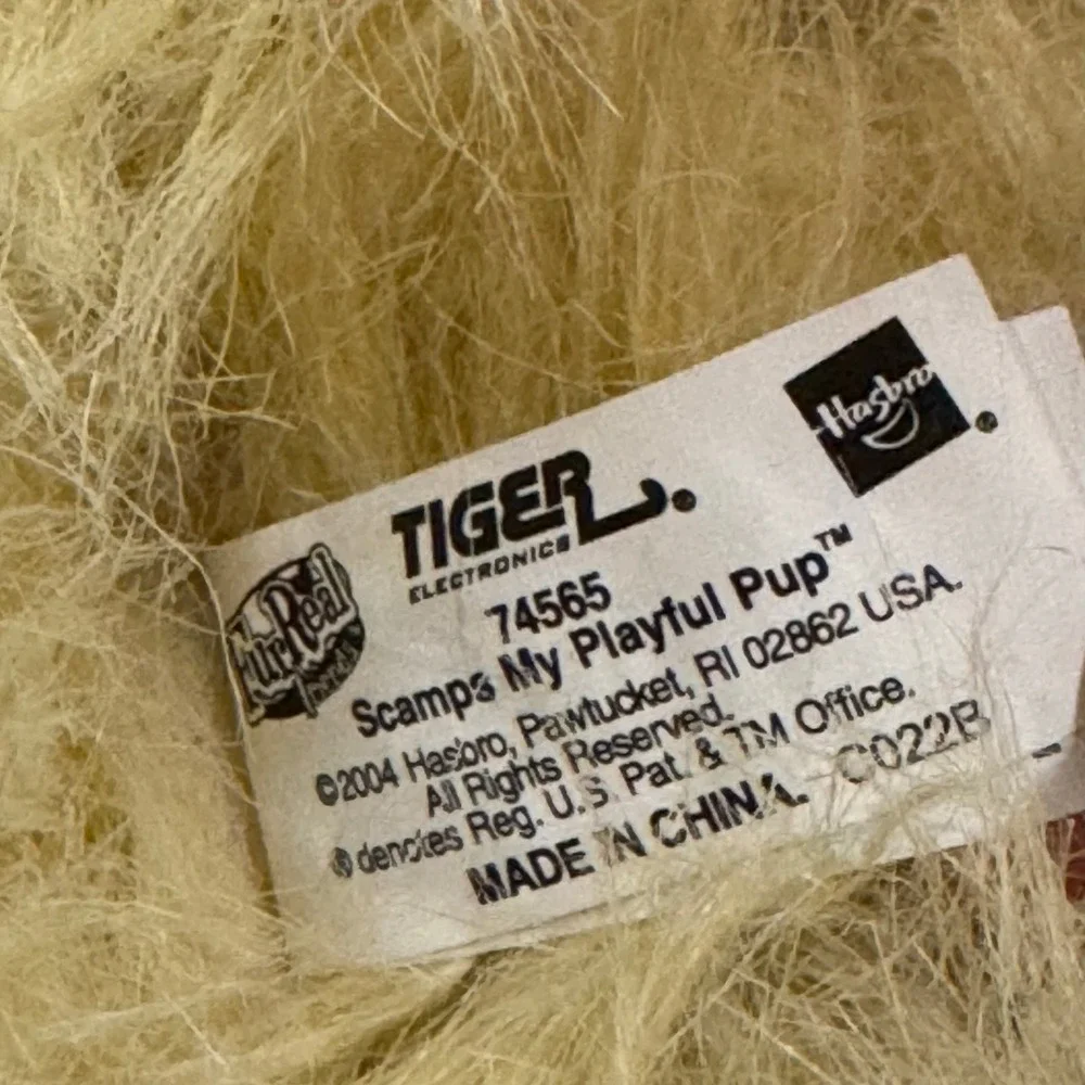 FurReal Friends Scamps My Playful Pup Great Condition Golden Retriever Dog Works